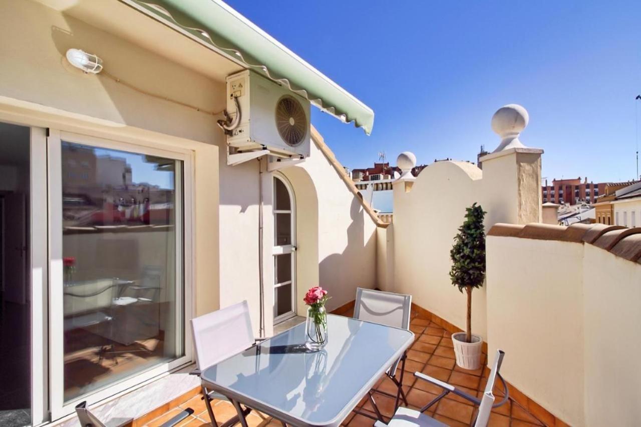 Atico Con Terraza Privada En Malaga Centro Málaga Exterior foto